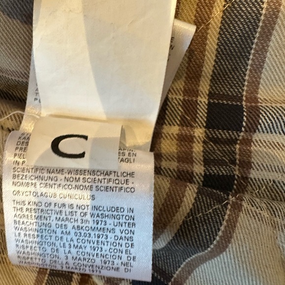 BELSTAFF GOLD LABEL Ladies Women’s 42 Small Brown Jacket Fur Collar Cuffs - Picture 15 of 16